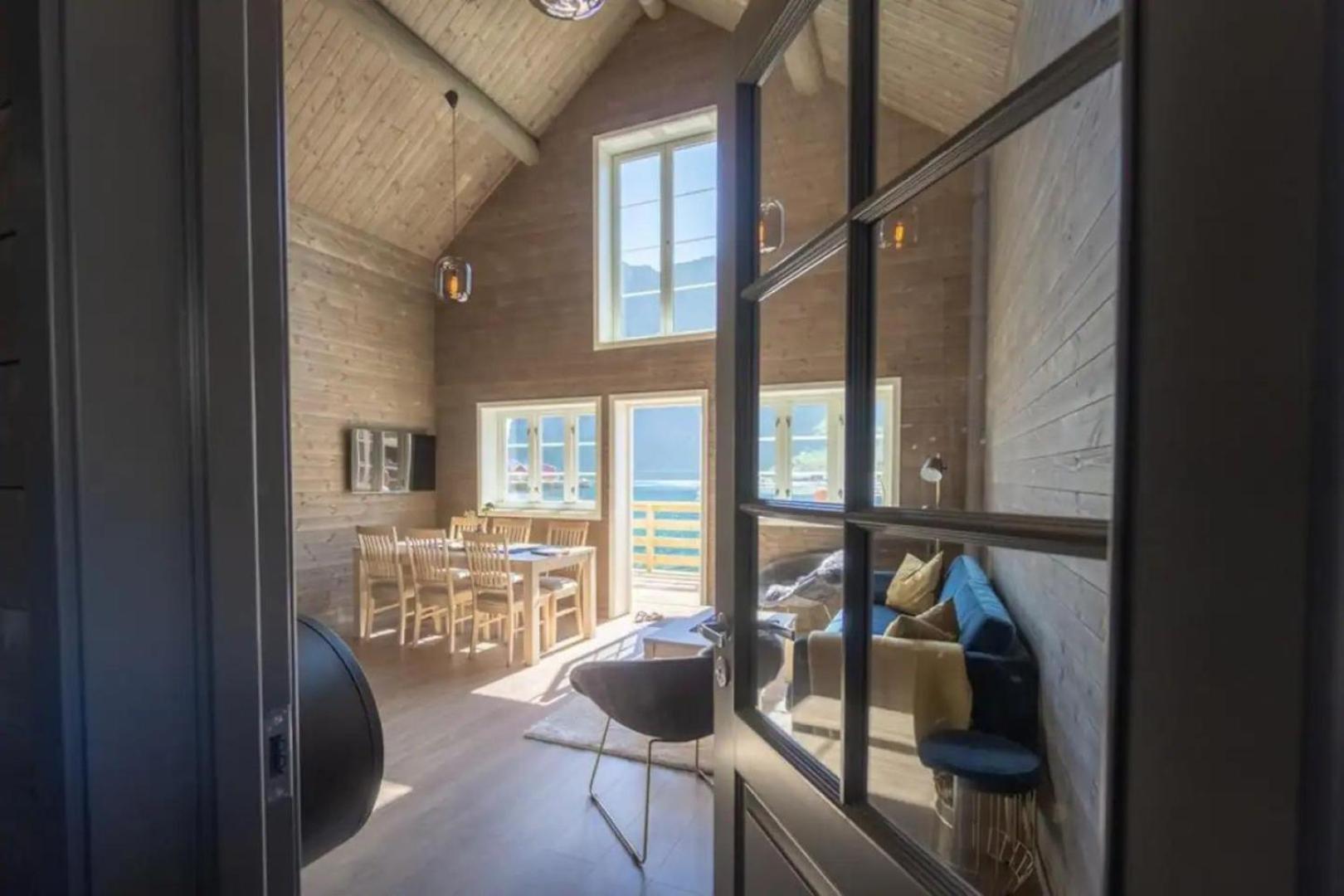 Reine Seaview Cabin Esterno foto