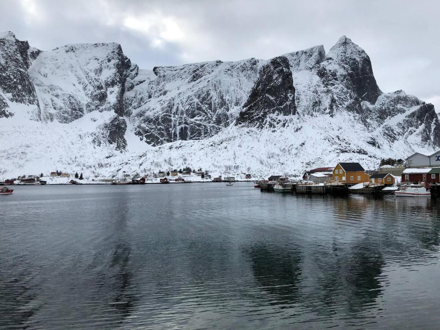 Reine Seaview Cabin Esterno foto