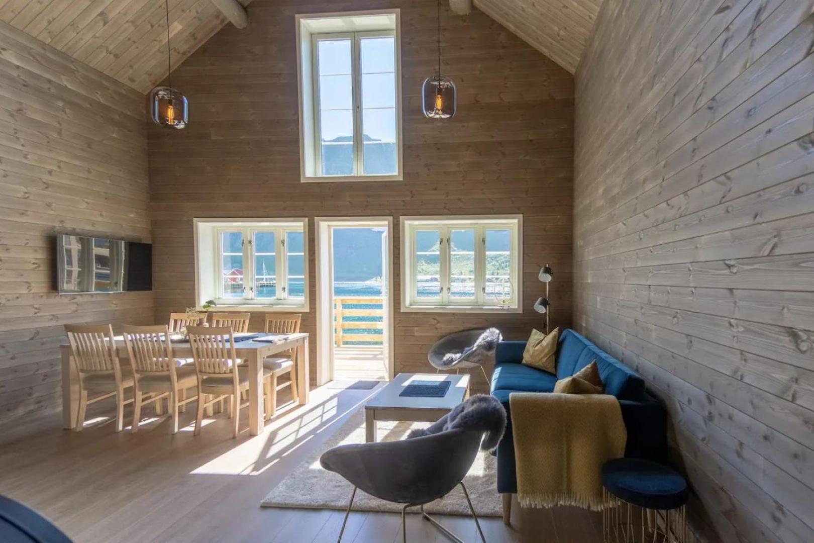 Reine Seaview Cabin Esterno foto